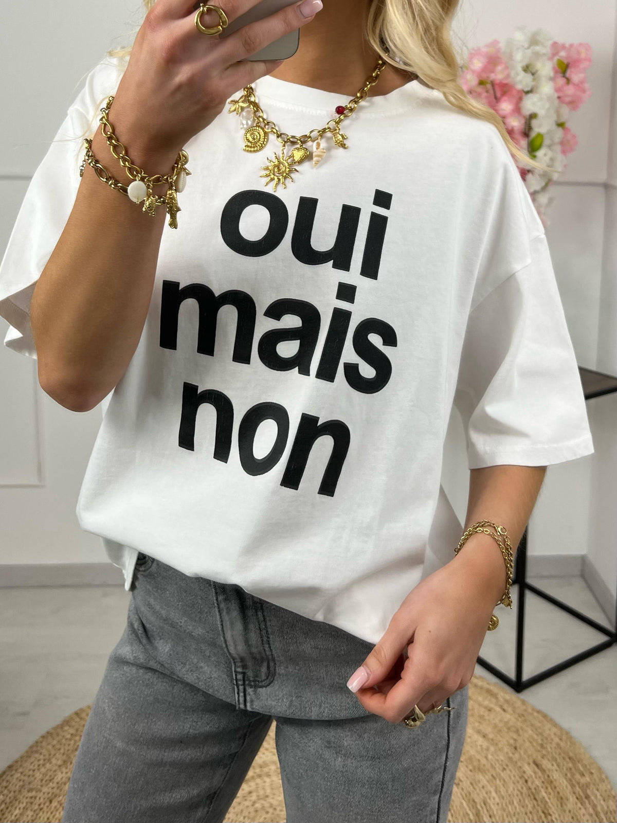 T-SHIRT OUI MAIS NON