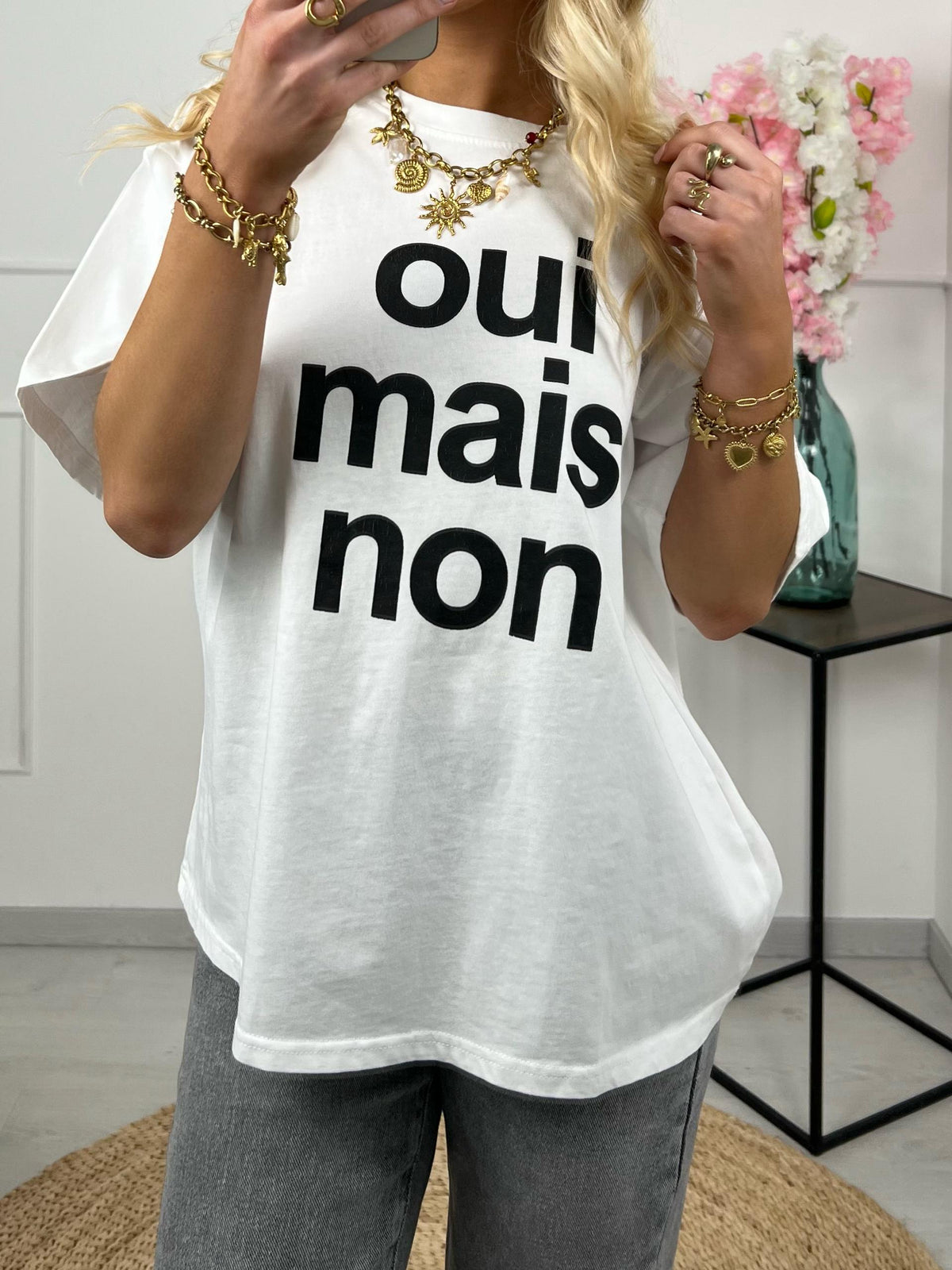 T-SHIRT OUI MAIS NON