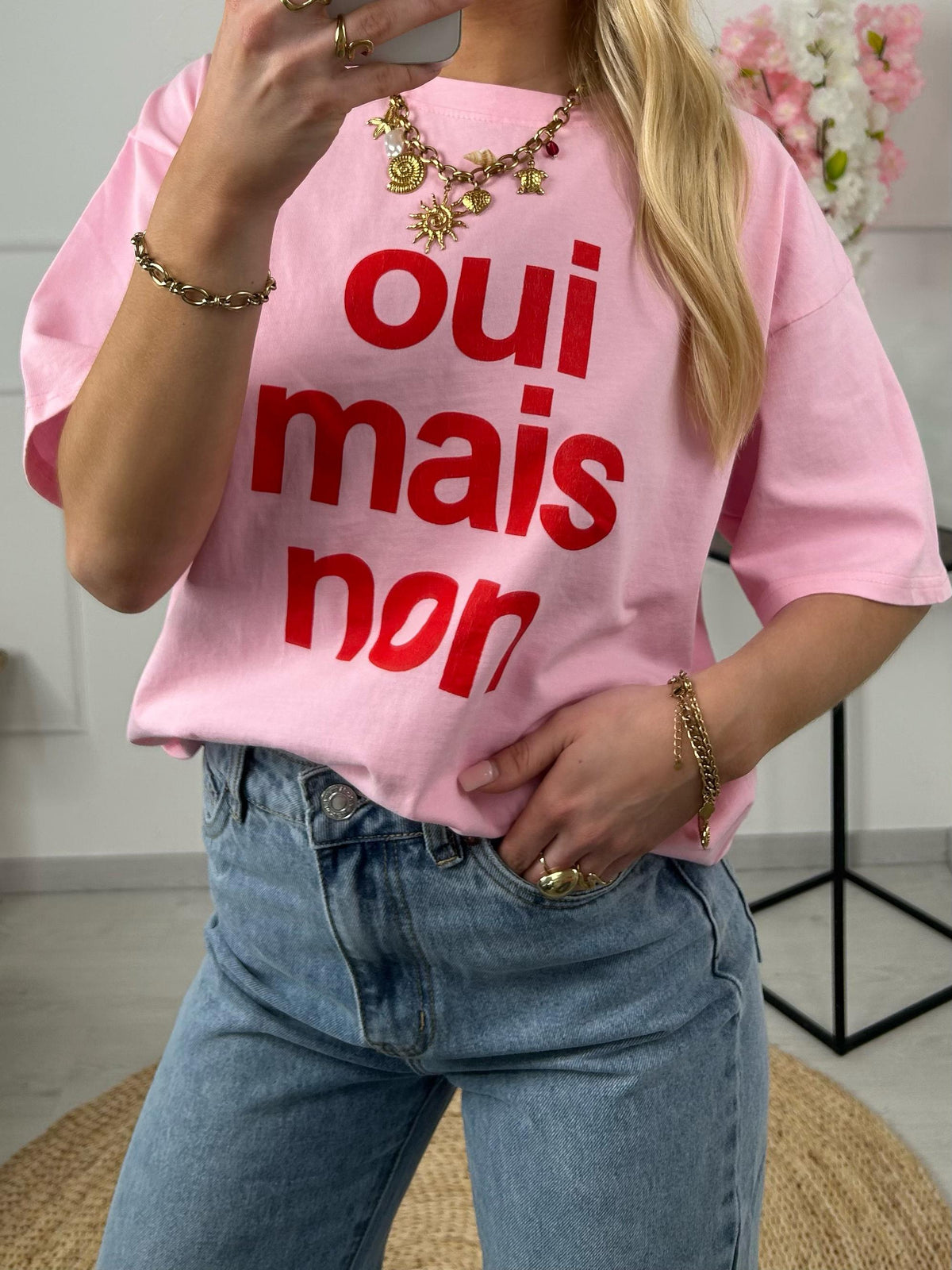 T-SHIRT OUI MAIS NON