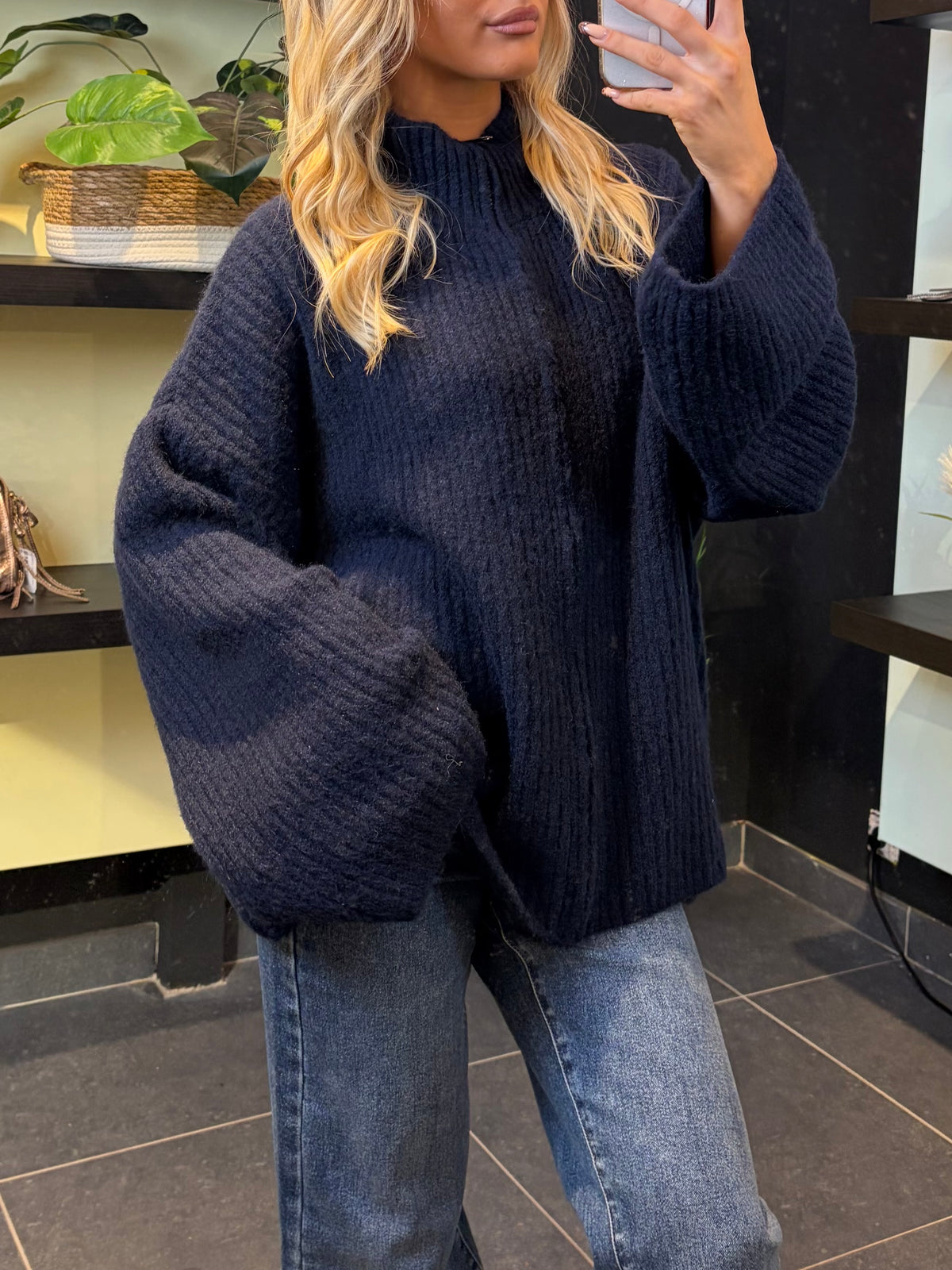 GILET ANITA BLEU