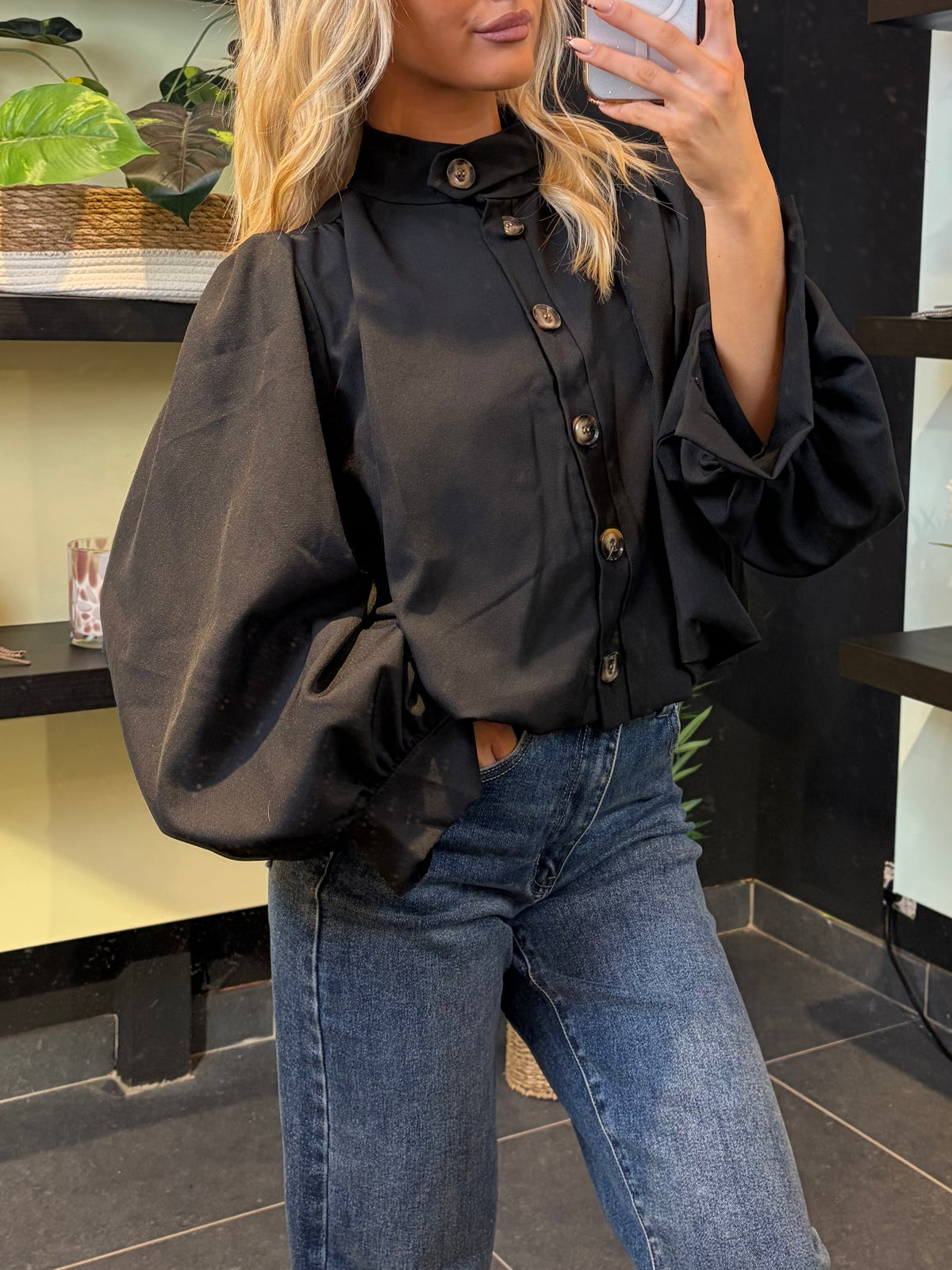 VESTE/ BLOUSE CORA NOIR