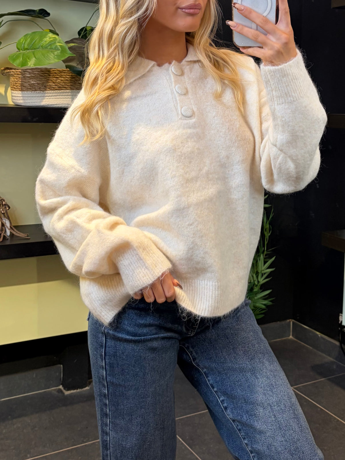 PULL SOUSOU BLANC