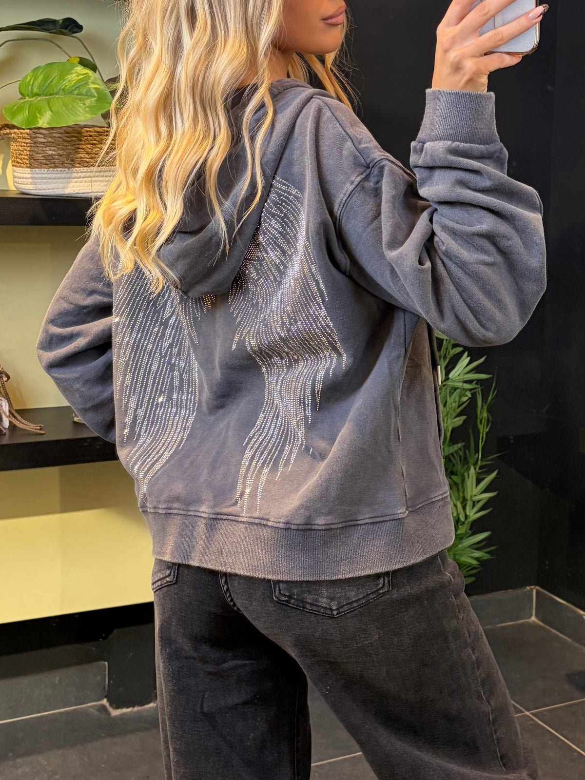 GILET ANGE GRIS