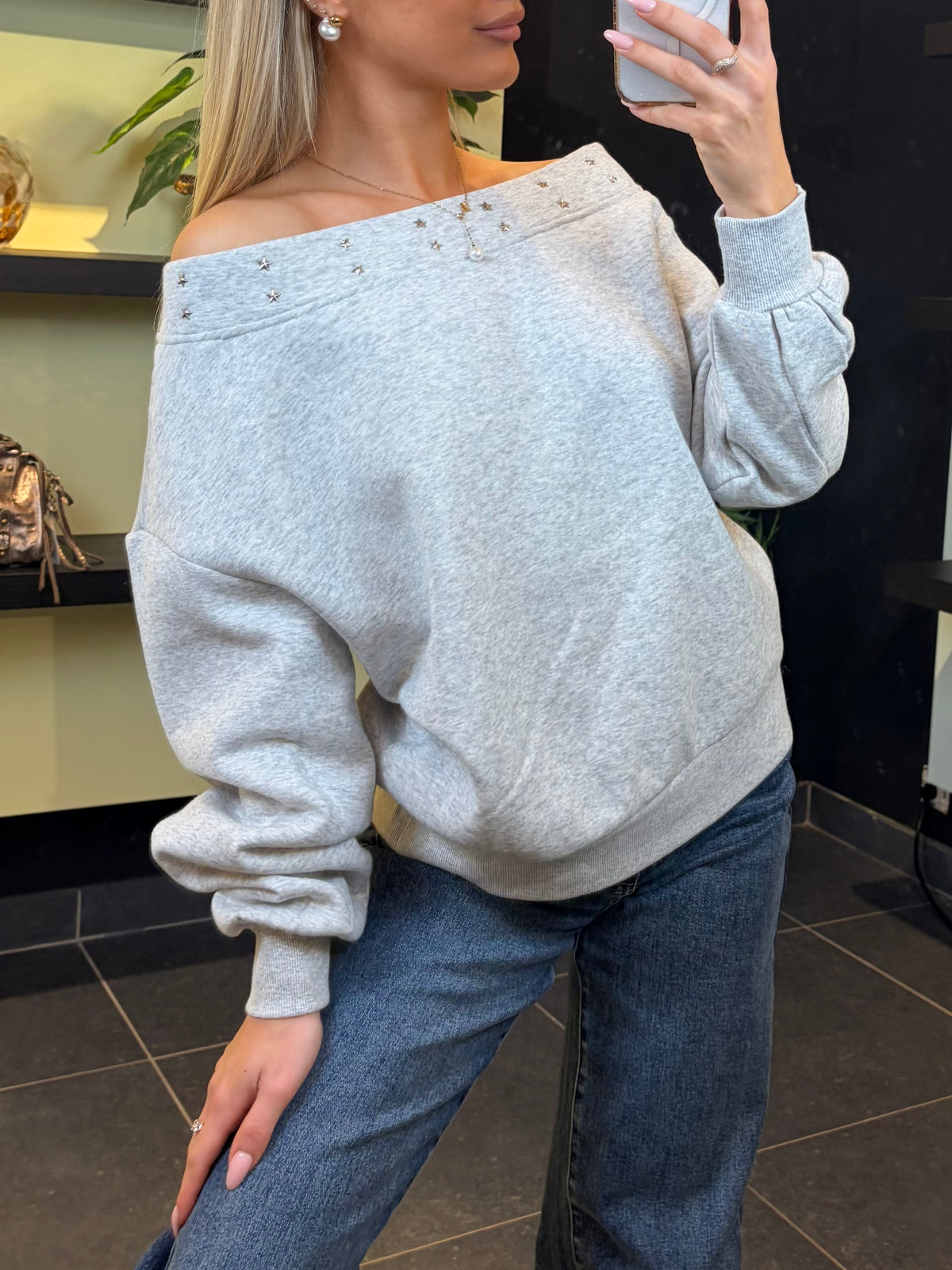 PULL ONLY ETOILE GRIS