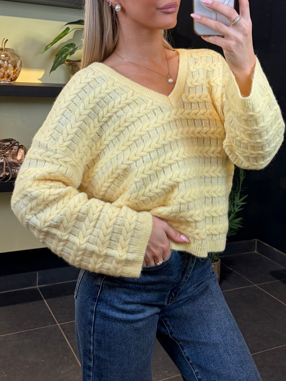 PULL ONLY LIZA JAUNE