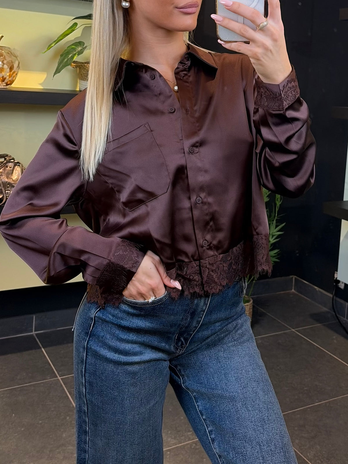 CHEMISE ONLY TESSA BORDEAU