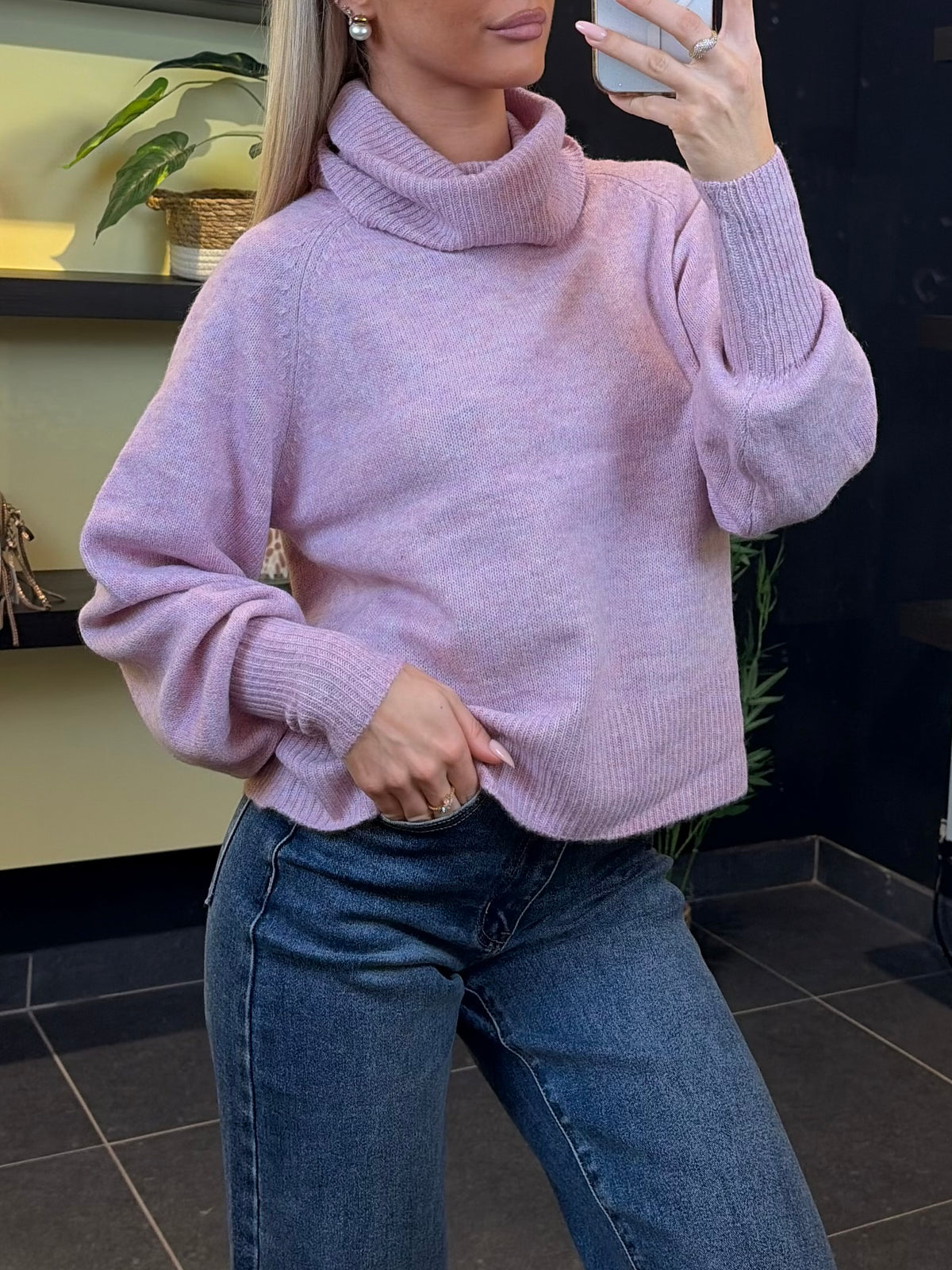 PULL ONLY ELIE MAUVE