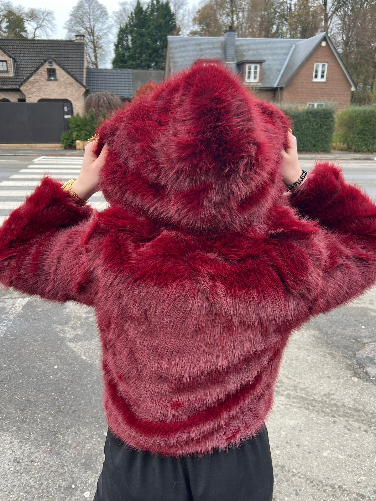 VESTE FAUSSE FOURRURE NADIA