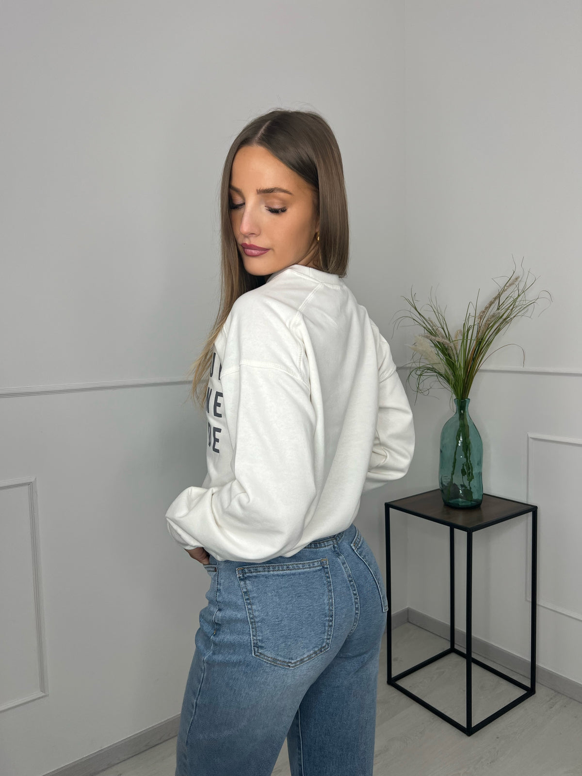 SWEAT ONLY BLANC LEA