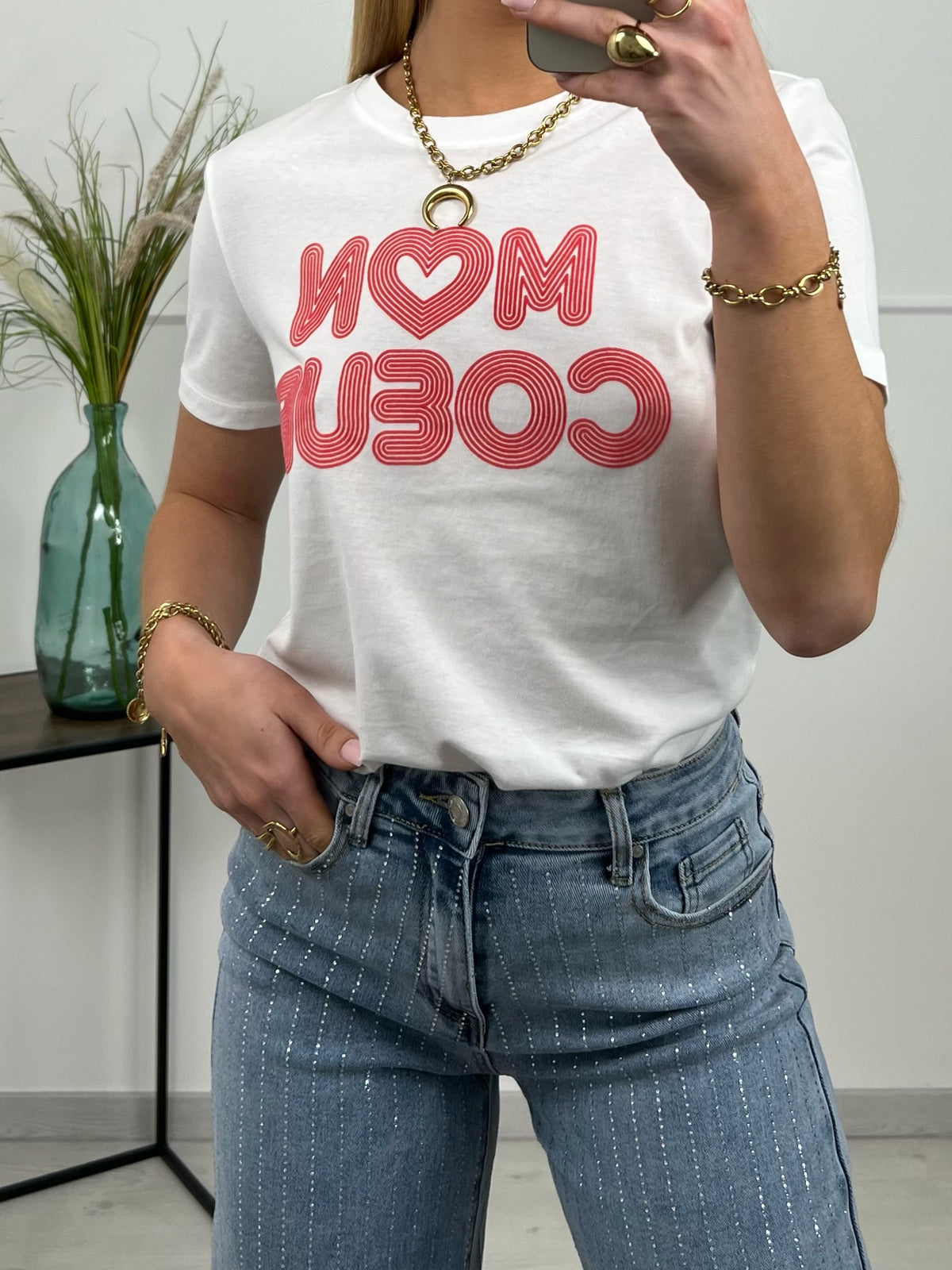 T-SHIRT ONLY MON COEUR