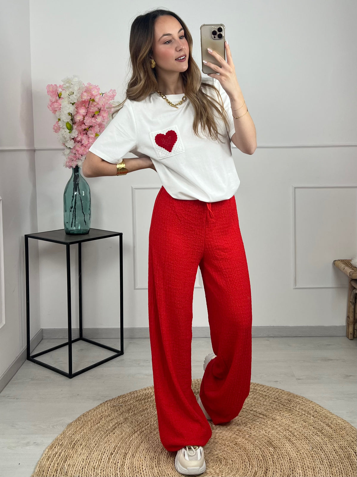 T-SHIRT RED HEART