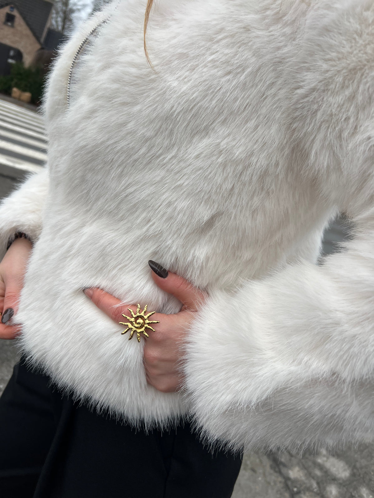 VESTE FAUSSE FOURRURE NADIA