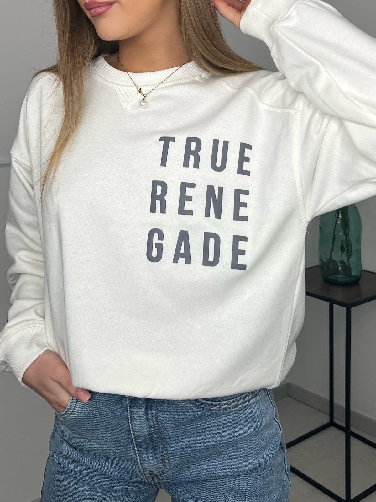 SWEAT ONLY BLANC LEA