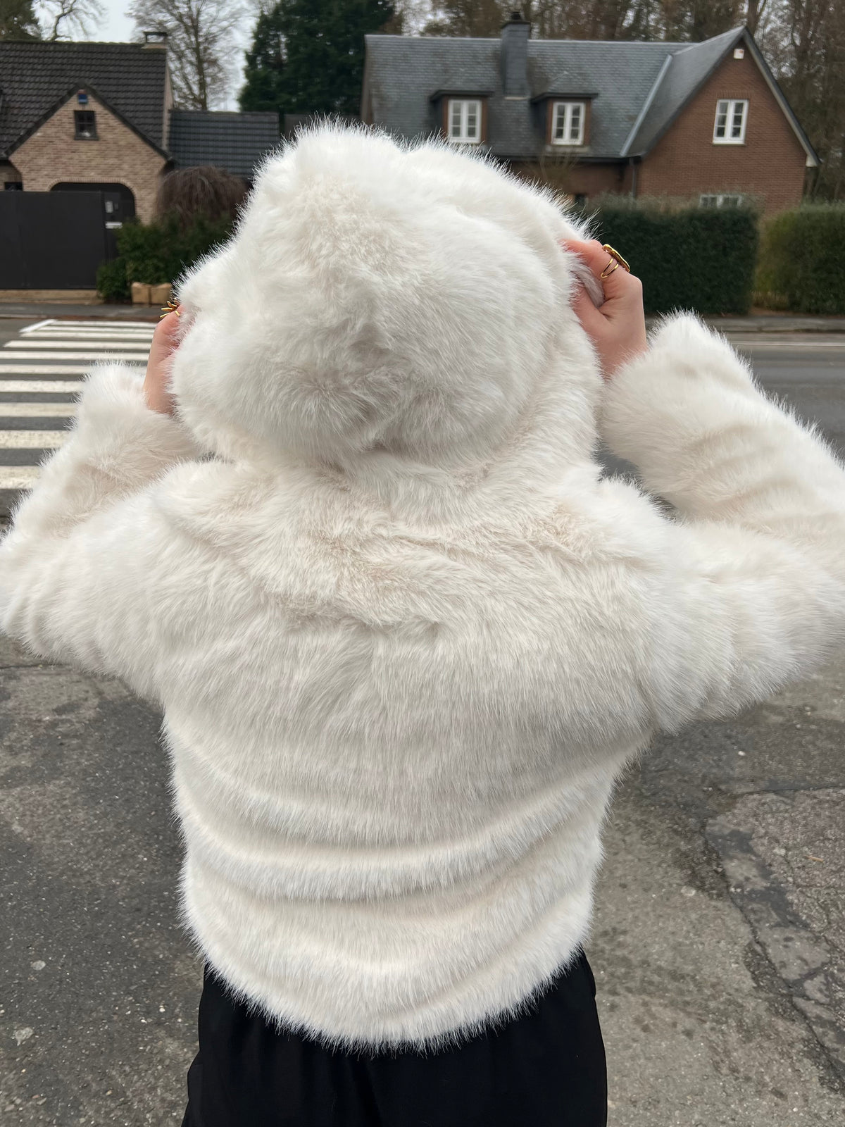 VESTE FAUSSE FOURRURE NADIA