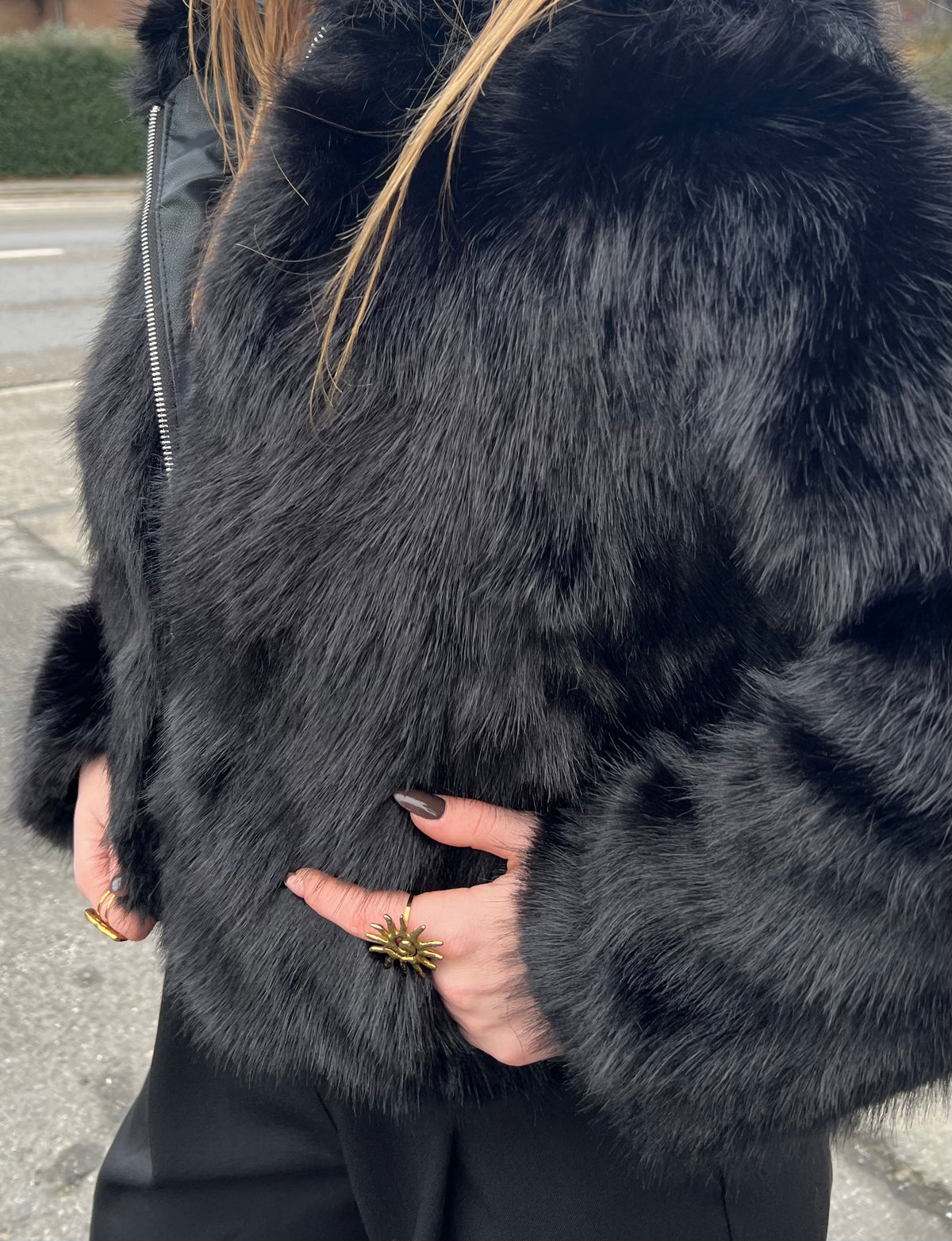 VESTE FAUSSE FOURRURE NADIA