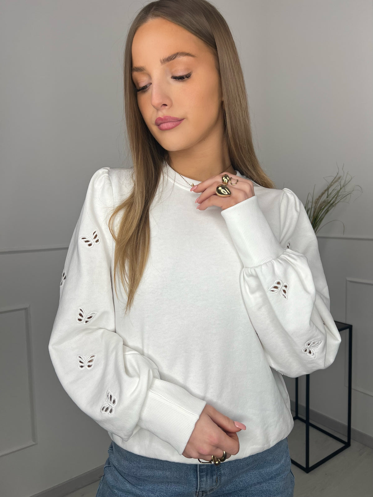 SWEAT ONLY BLANC PASCALE