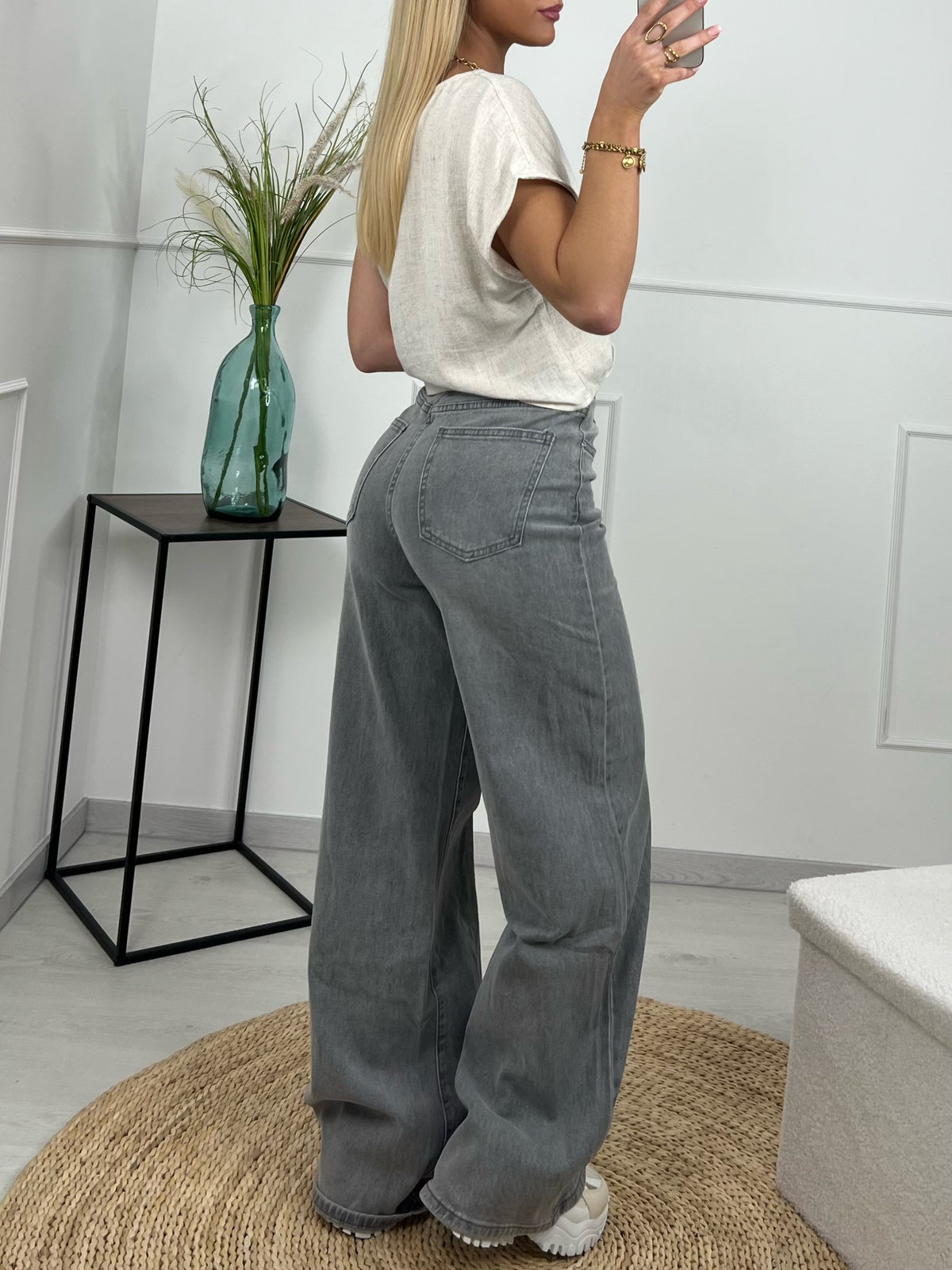 JEANS LILA