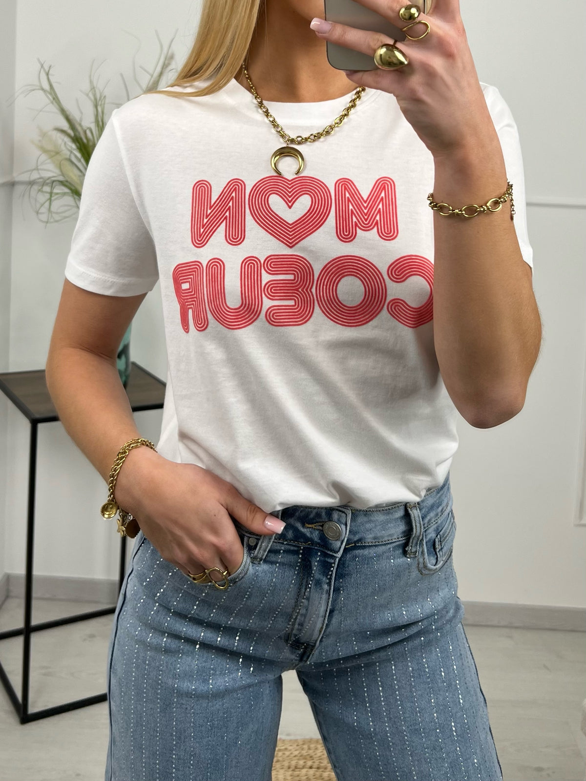 T-SHIRT ONLY MON COEUR