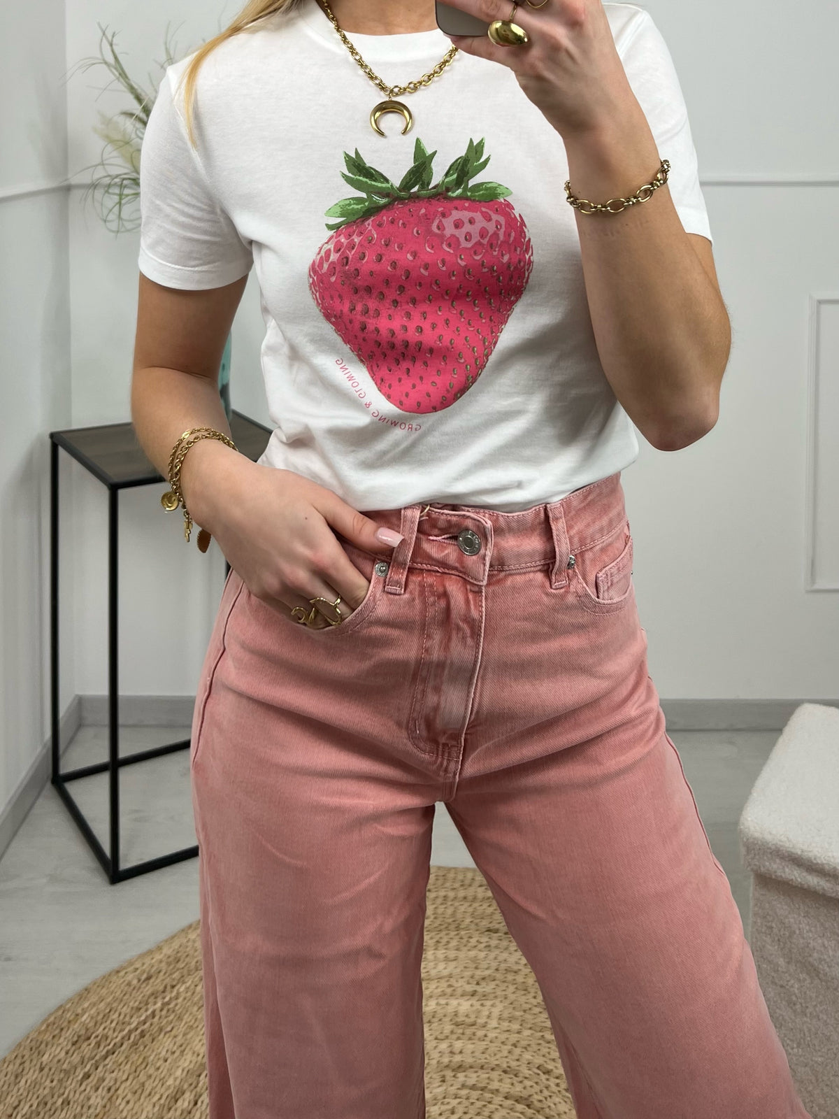 T-SHIRT FRAISE ONLY