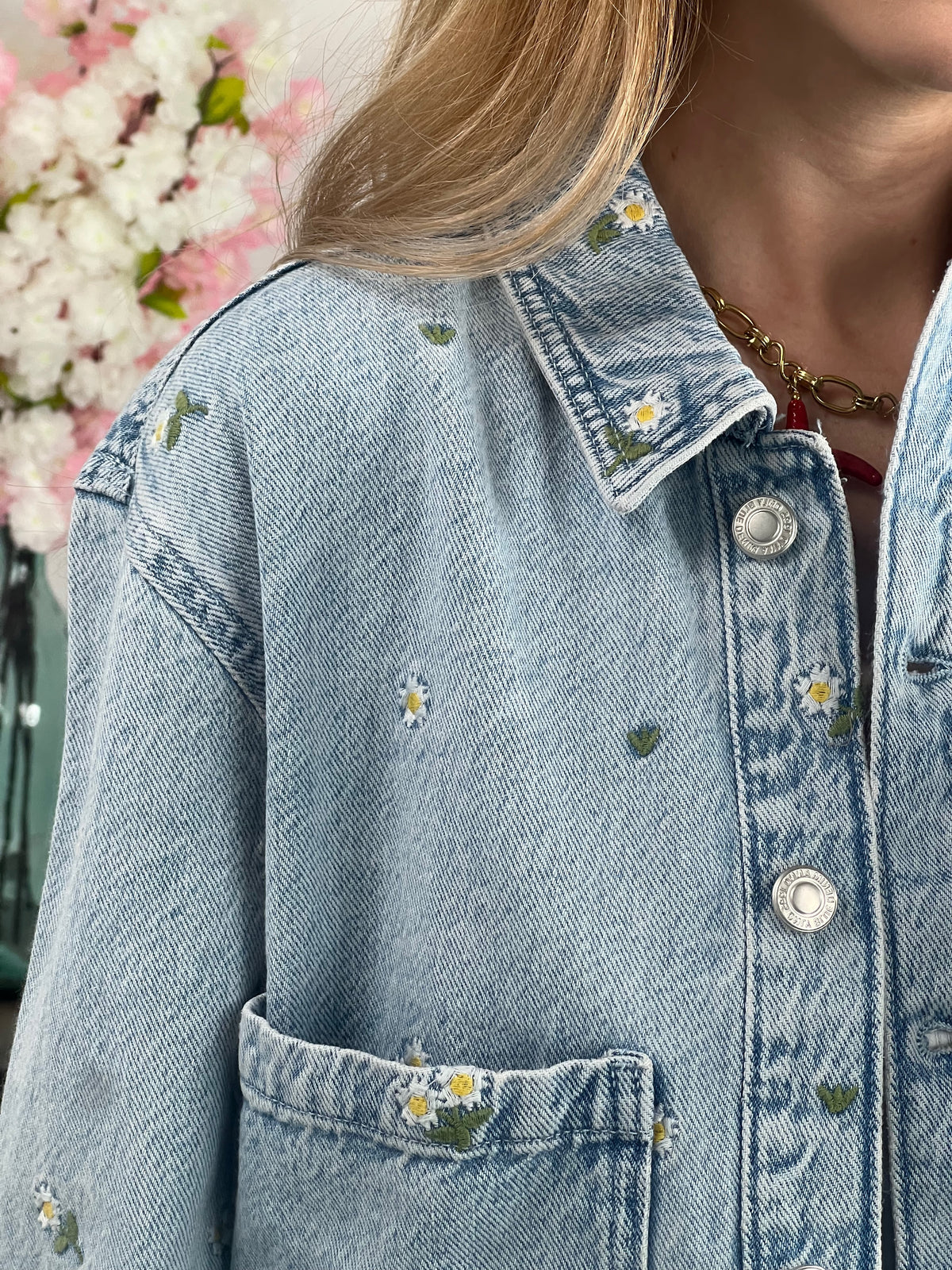 VESTE ONLY FLEUR
