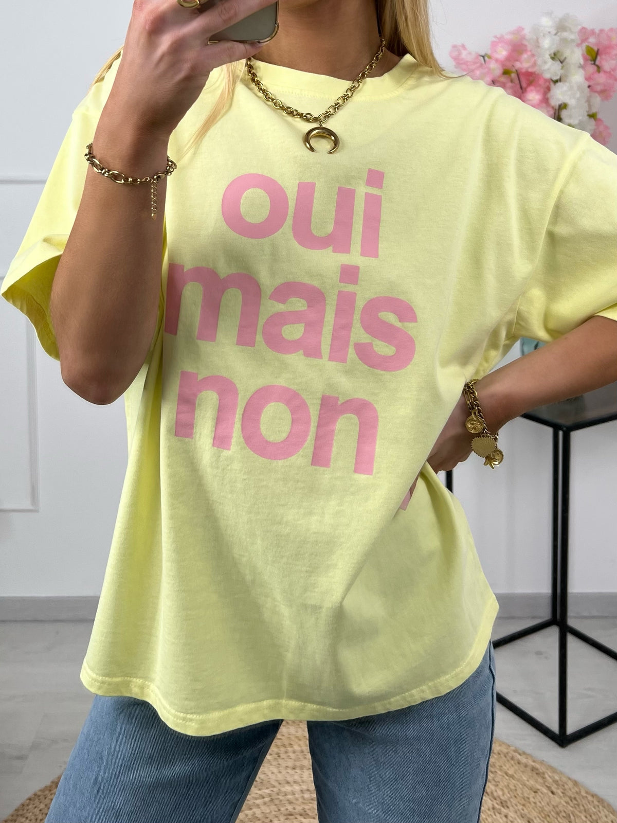 T-SHIRT OUI MAIS NON