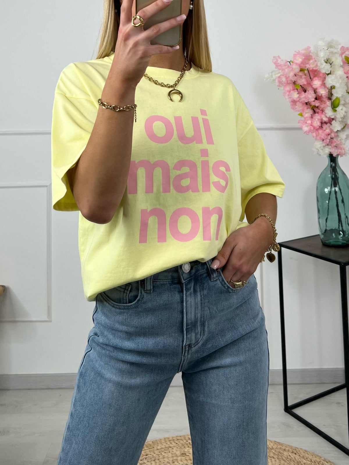 T-SHIRT OUI MAIS NON