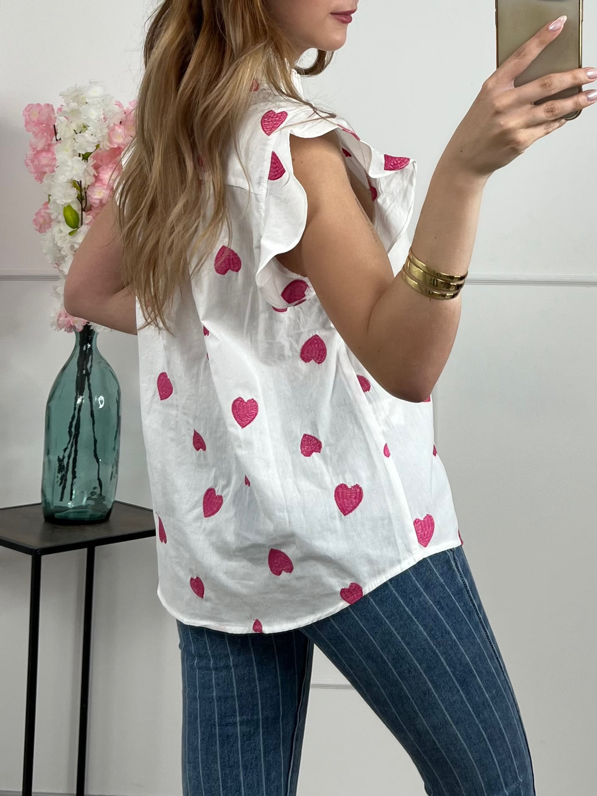 BLOUSE ROSE'S HEART