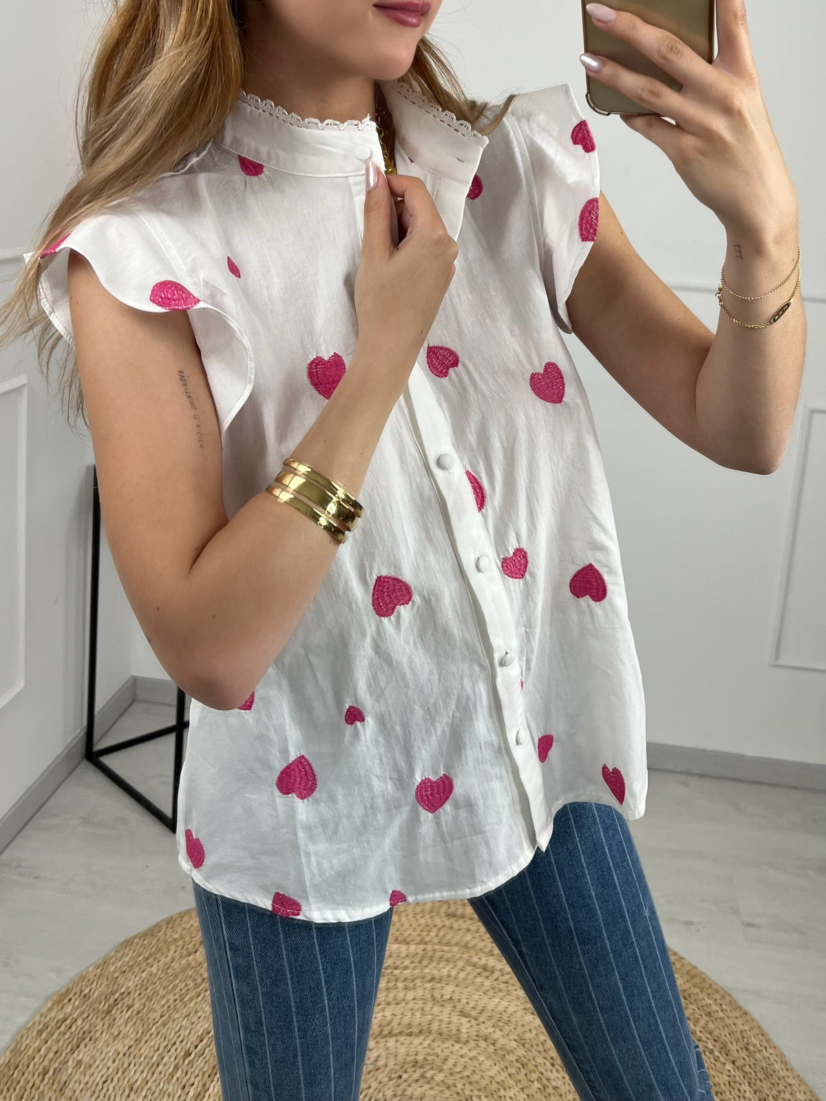 BLOUSE ROSE'S HEART