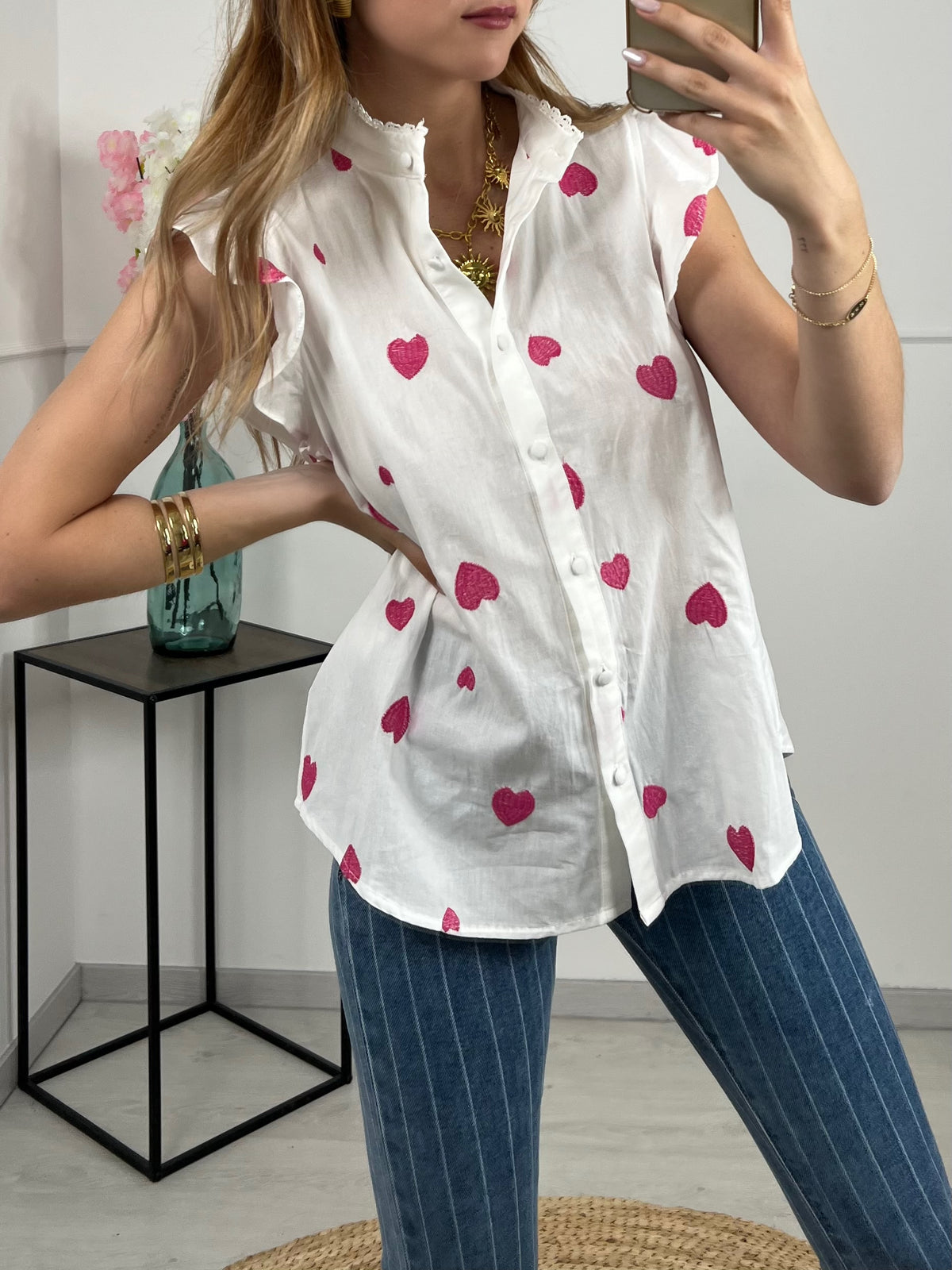 BLOUSE ROSE'S HEART