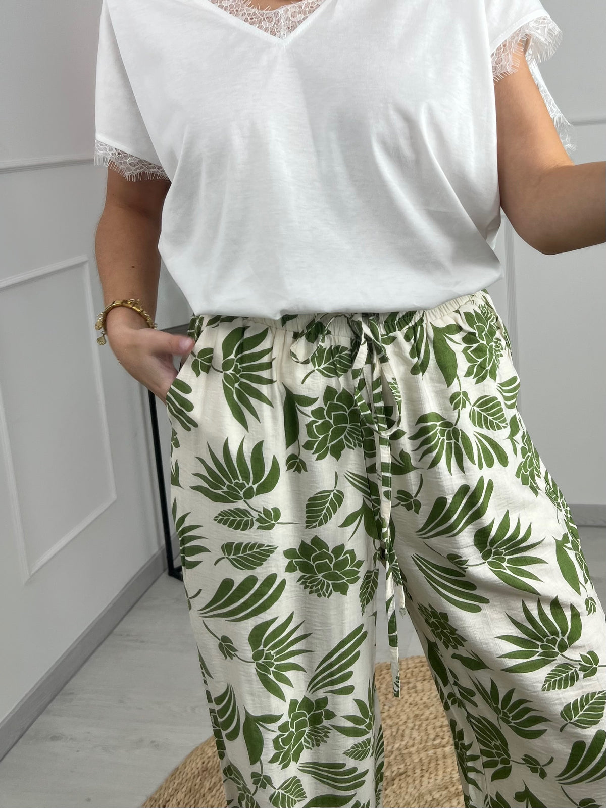 PANTALON CELESTE