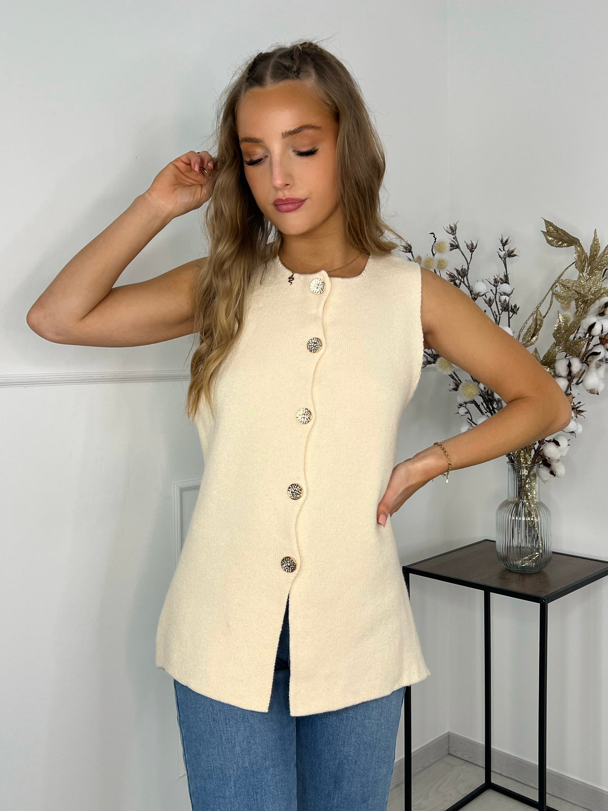 GILET BEIGE IDA