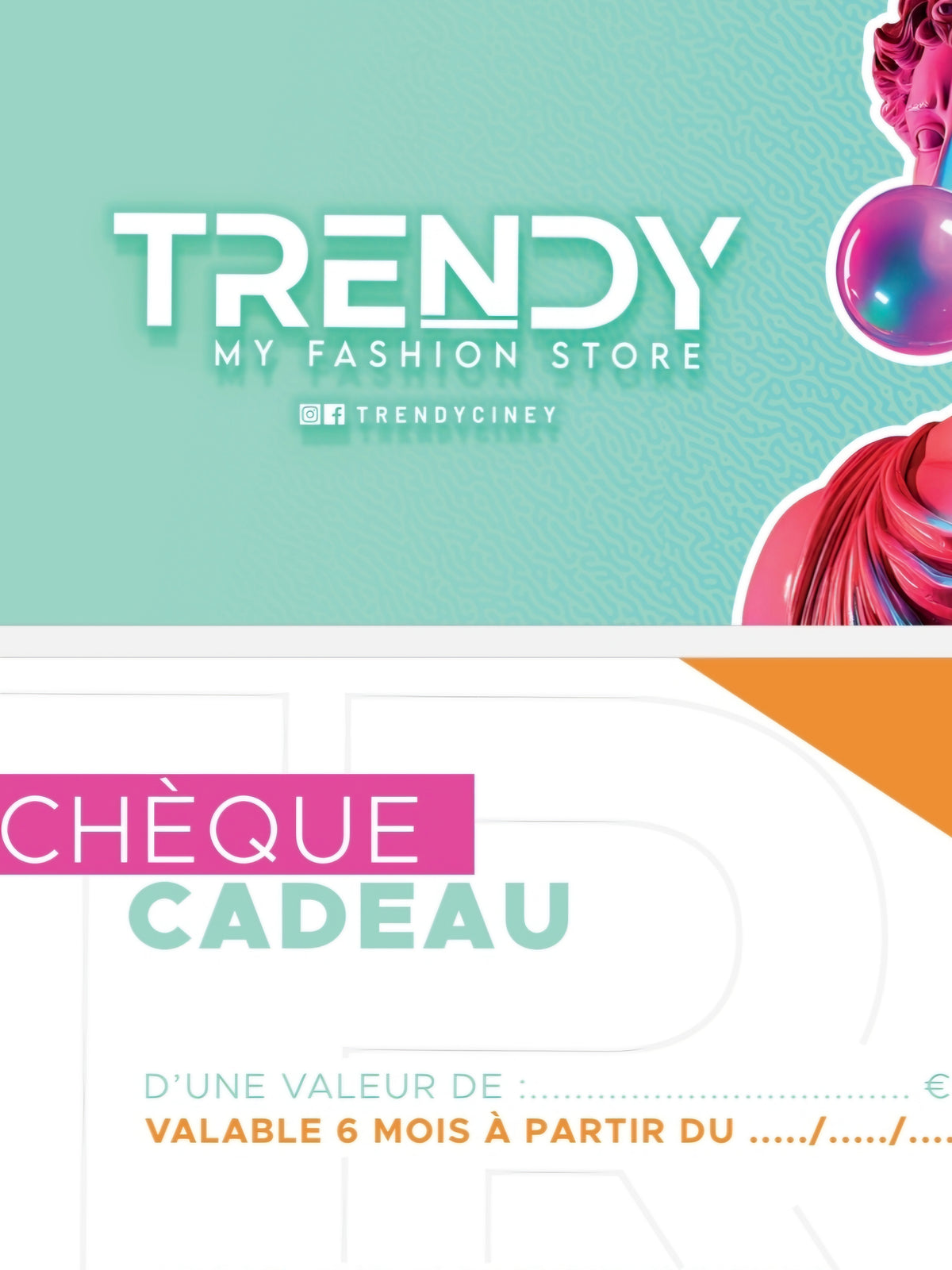 Carte cadeau - Trendy Ciney